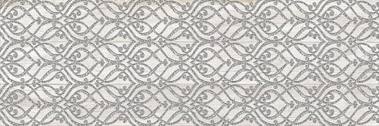 Декоративные элементы Нефрит керамика Декор Портелу Серый 04-01-1-17-03-06-1211-0, цвет серый, поверхность глянцевая, прямоугольник, 200x600