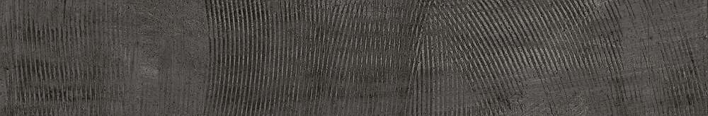 Керамогранит Cerdomus Kendo Black Rettificato 63207, цвет чёрный, поверхность матовая, прямоугольник, 165x1000