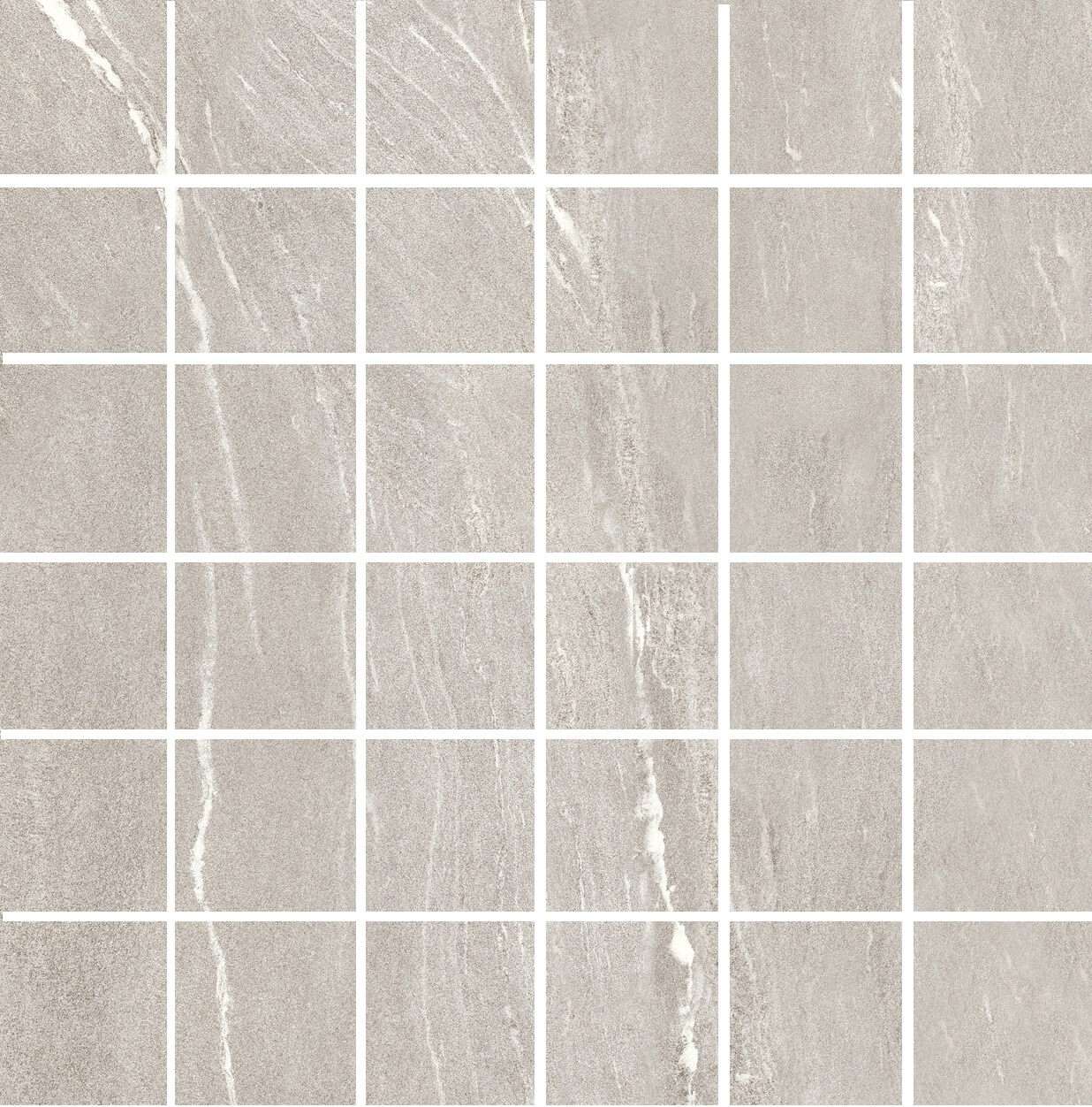 Мозаика Sant Agostino Waystone Mos Pearl CSAMWYPE30, цвет серый, поверхность матовая, квадрат, 300x300