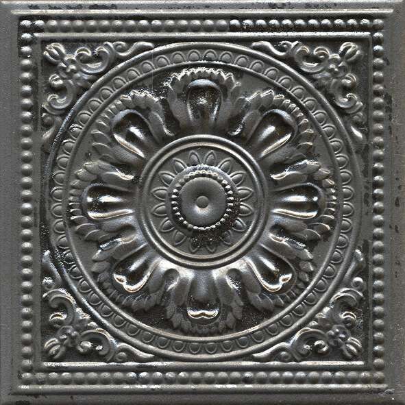 Керамическая плитка Aparici Gatsby Lead Tin, цвет серый, поверхность матовая, квадрат, 200x200