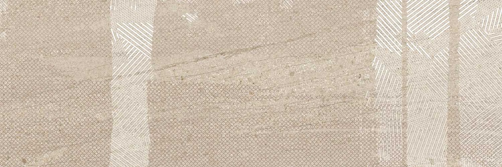 Керамическая плитка Керамин Самум 4Д Бежевый, цвет бежевый, поверхность матовая, прямоугольник, 300x900