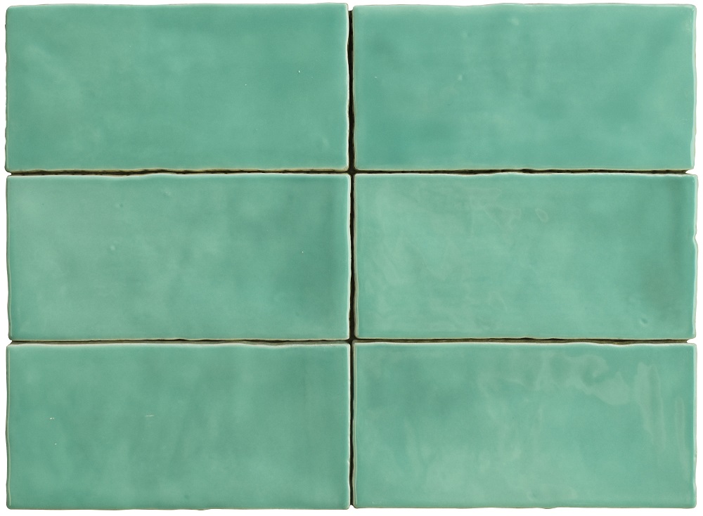 Керамическая плитка Sartoria Memorie Giada Glossy SAME0813G, цвет зелёный, поверхность глянцевая, прямоугольник, 65x130