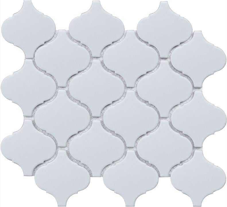 Мозаика Starmosaic Homework Latern White Matt DL1005, цвет белый, поверхность матовая, квадрат, 246x280