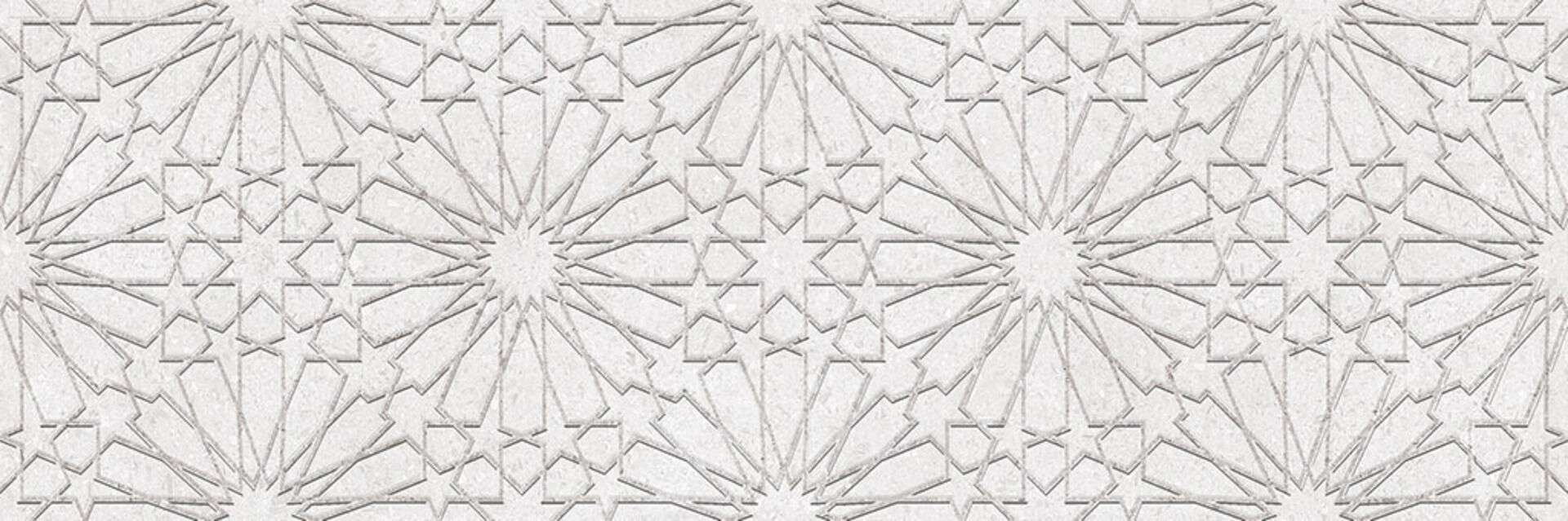Керамическая плитка Gravita Morroco Lagoon Cool Dec, цвет серый, поверхность матовая, прямоугольник, 300x900