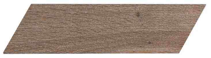 Керамогранит Prissmacer Ingalls Moka Chev, цвет коричневый, поверхность матовая, шеврон, 80x400