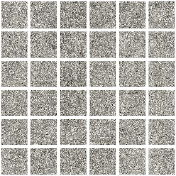 Мозаика Alfalux Pietre Pure Bagnolo Mosaico Nat 7280325, цвет серый, поверхность натуральная, квадрат, 300x300