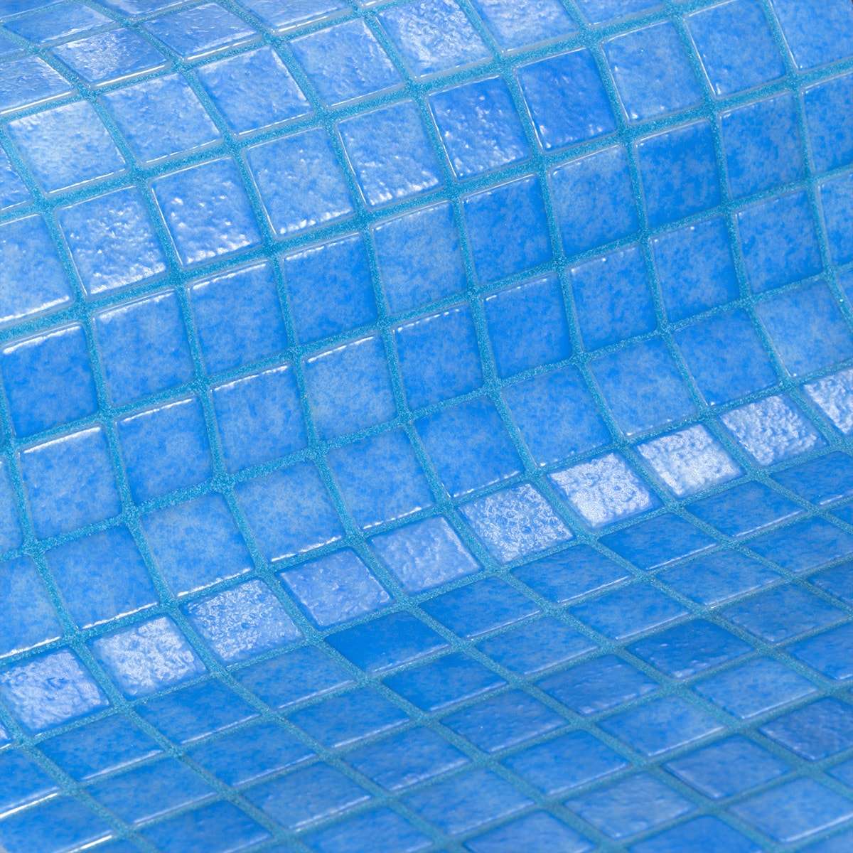 Мозаика Ezarri Antislip 2505 - А, цвет голубой, поверхность матовая, прямоугольник, 313x495