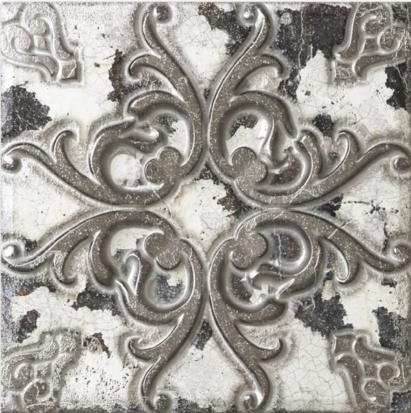 Декоративные элементы Aparici Aged Decor, цвет серый, поверхность матовая, квадрат, 200x200
