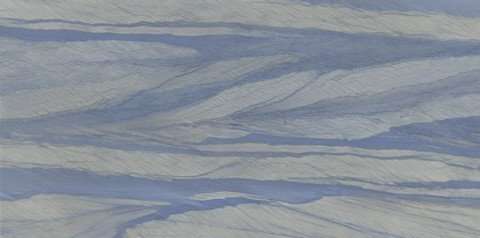 Широкоформатный керамогранит Ariostea Ultra Marmi Azul Macaubas Lucidato Shiny UM6L300587, цвет синий, поверхность полированная, прямоугольник, 1500x3000