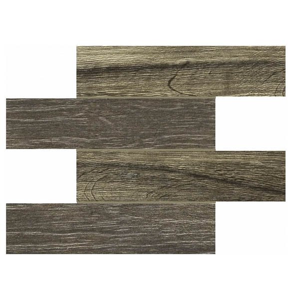 Мозаика Rex Planches Muretto Tessere Choco 756081, цвет коричневый, поверхность матовая, квадрат, 300x300