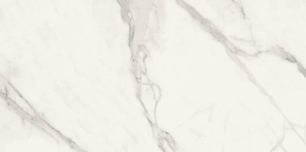 Широкоформатный керамогранит Tubadzin Pietrasanta Pol, цвет белый, поверхность полированная, прямоугольник, 1198x2398