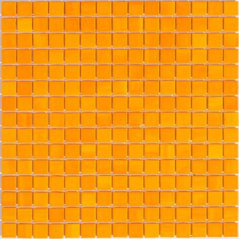 Мозаика Alma Mosaic Sandy SN199, цвет оранжевый, поверхность глянцевая, квадрат, 327x327
