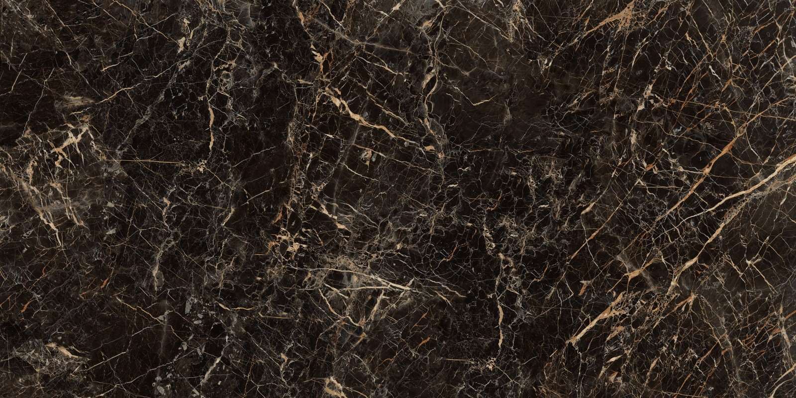 Широкоформатный керамогранит Marazzi Italy Grande Marble Look Saint Laurent Rett M0FY, цвет чёрный, поверхность матовая, прямоугольник, 1200x2400