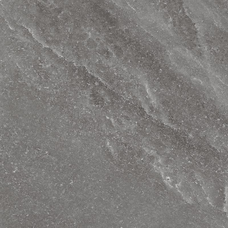 Керамогранит Provenza Salt Stone Black Iron Naturale ELUF, цвет чёрный, поверхность натуральная, квадрат, 600x600