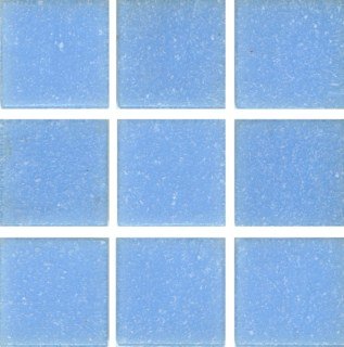 Мозаика Irida Gamma И10.17(1), цвет голубой, поверхность глянцевая, квадрат, 318x318
