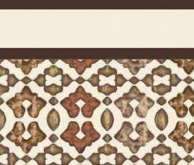 Бордюры Ceranosa Zocalo Samarkanda, цвет коричневый, поверхность глянцевая, прямоугольник, 200x235