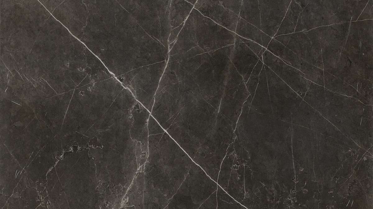 Керамогранит Caesar Anima Graphite Lucidato AERN, цвет серый тёмный, поверхность полированная, прямоугольник, 300x600