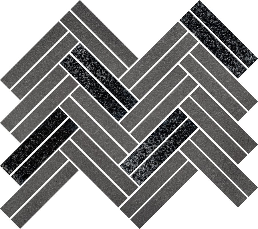 Мозаика Paradyz Uniwersalna Mozaika Grys Argentino, цвет серый, поверхность матовая, прямоугольник, 253x292