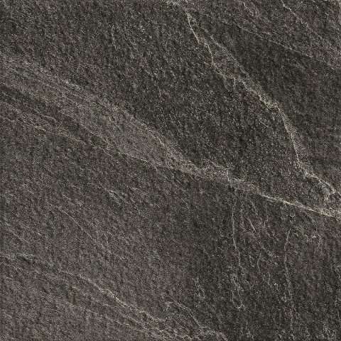 Керамогранит Imola X-Rock RB60N, цвет чёрный, поверхность структурированная, квадрат, 600x600