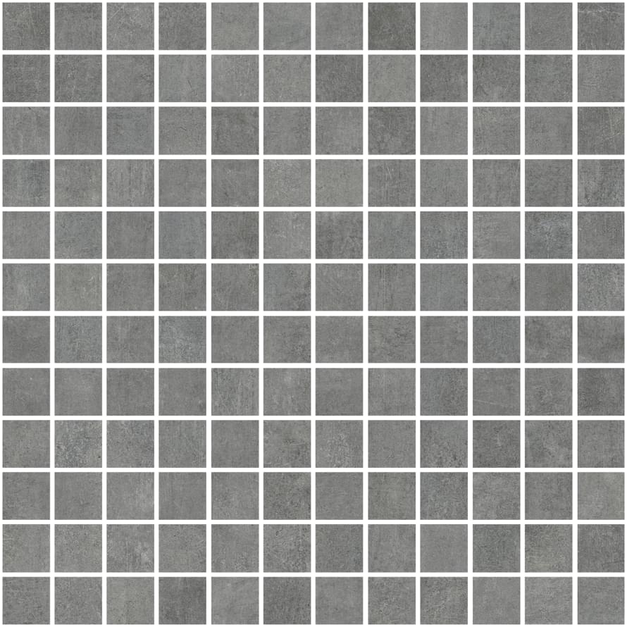 Мозаика Monocibec Graphis Cenere (2,5X2,5) Mos 113258, цвет серый, поверхность матовая, квадрат, 300x300