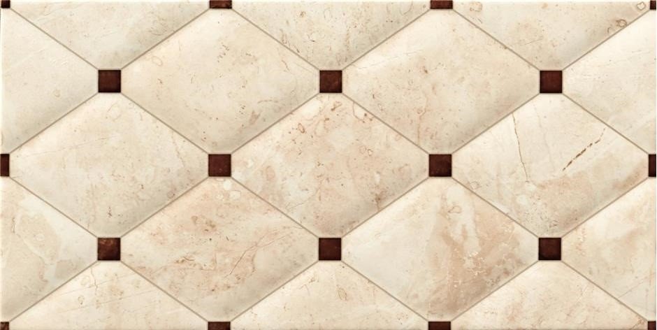 Керамическая плитка STN Ceramica Caledonia Crema, цвет бежевый, поверхность глянцевая, прямоугольник, 250x500