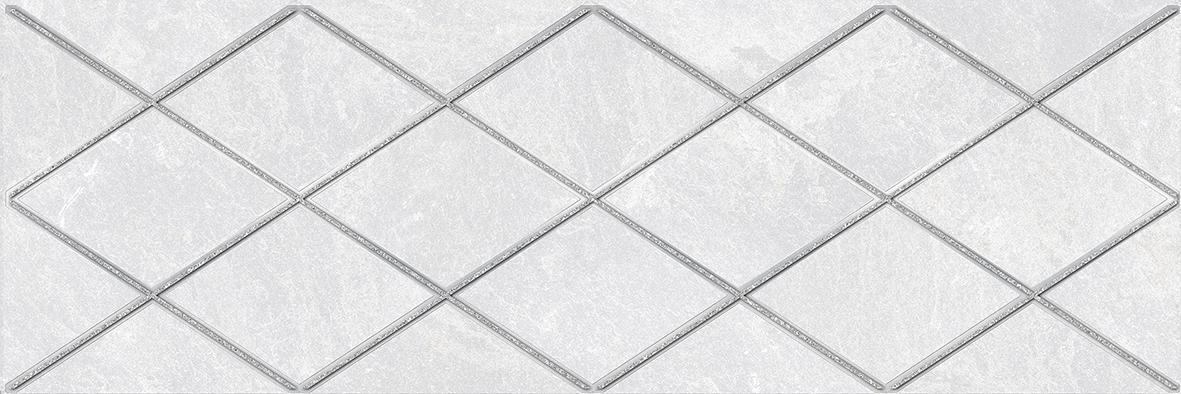 Декоративные элементы Laparet Alcor attimo белый 17-05-01-1188-0, цвет серый, поверхность матовая, прямоугольник, 200x600
