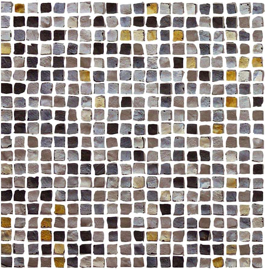 Мозаика Casa Dolce Casa Vetro Mix Scuro Lux 735634, цвет фиолетовый, поверхность глянцевая, квадрат, 300x300