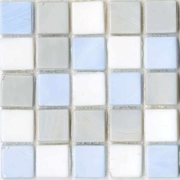 Мозаика JNJ Mosaic Интерьерные Cмеси 150x150 СК 6418 Frost, цвет разноцветный, поверхность глянцевая, квадрат, 150x150