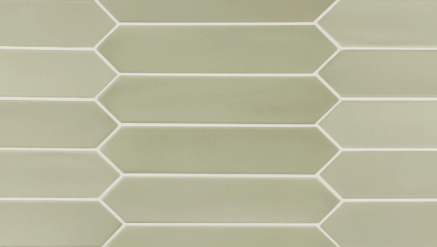 Керамическая плитка Equipe Lanse Bahia 27487, цвет зелёный, поверхность матовая, шестиугольник, 50x250