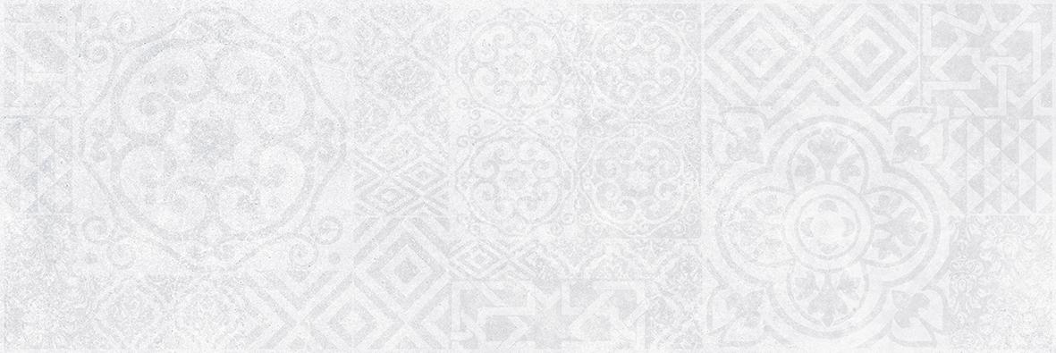 Керамическая плитка Laparet Alabama Плитка настенная серый узор 60016, цвет серый, поверхность матовая, прямоугольник, 200x600