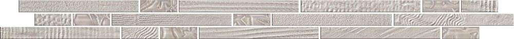 Бордюры Naxos Le Marais Listello Vitra Grey 75094, цвет серый, поверхность матовая, прямоугольник, 50x605