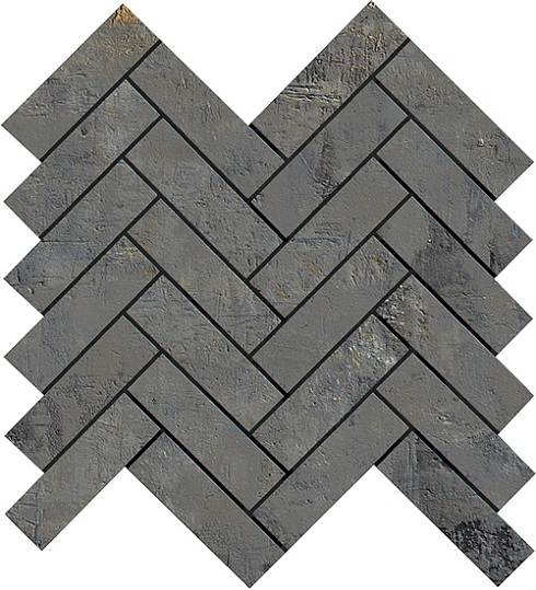 Мозаика La Faenza Artile Spina Di Pesce Sage 156305, цвет серый, поверхность матовая, квадрат, 300x300
