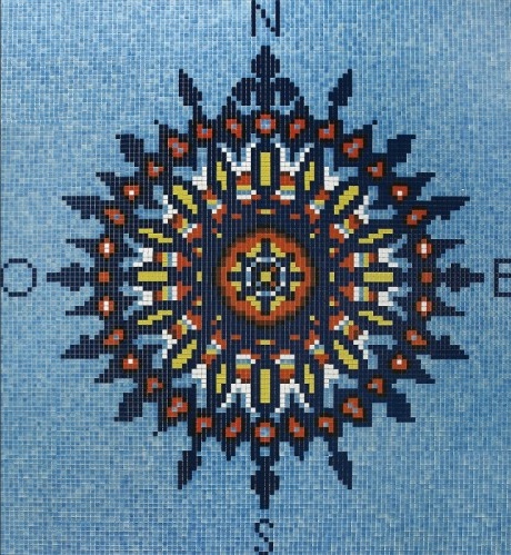 Панно Ezarri Панно D-11, цвет разноцветный, поверхность матовая, прямоугольник, 2760x3050
