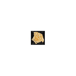 Вставки Versace Meteorite Toz.Medusa Nat Nero/Oro 47140, цвет чёрный золотой, поверхность натуральная, квадрат, 27x27