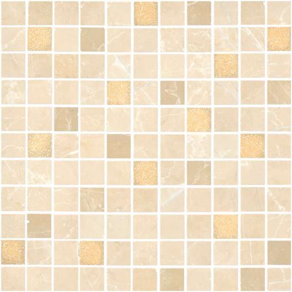 Мозаика Atlantic Tiles Bristol Cream Lux, цвет бежевый, поверхность матовая, квадрат, 300x300