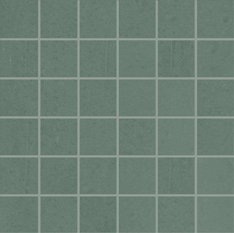 Мозаика Ergon Pigmento Mosaico Verde Salvia Silktech ELY2, цвет зелёный, поверхность матовая, квадрат, 300x300