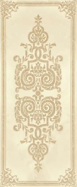 Декоративные элементы Gracia Ceramica Visconti Beige Decor 03, цвет коричневый бежевый, поверхность глянцевая, прямоугольник, 250x600