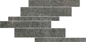 Мозаика Floor Gres Walks Gray Modulo List. Sfals. Soft 729498, цвет серый, поверхность матовая, прямоугольник, 210x400