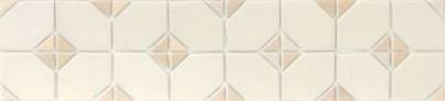 Бордюры Vives Tira Iliada-Pr Blanco, цвет бежевый, поверхность полированная, прямоугольник, 108x435