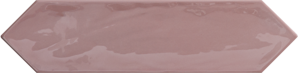 Керамическая плитка Cifre Kane Picket Pink, цвет розовый, поверхность глянцевая, шестиугольник, 75x300