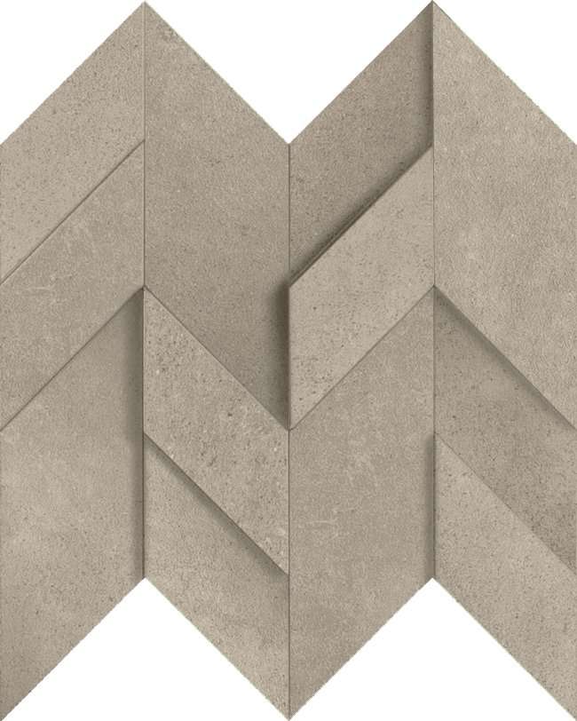 Мозаика Terratinta Kos Sand TTKO02MF3DN, цвет бежевый, поверхность структурированная 3d (объёмная), квадрат, 300x300