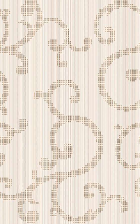 Декоративные элементы Terracotta Декор Line Vine, цвет бежевый, поверхность глянцевая, прямоугольник, 250x400
