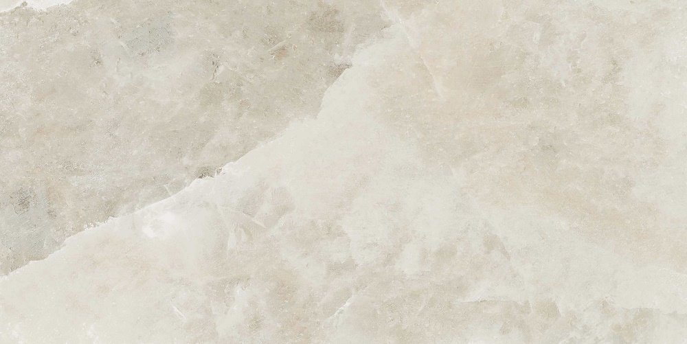 Широкоформатный керамогранит Cerim Rock Salt White Gold Naturale 6mm 766907, цвет белый, поверхность матовая, прямоугольник, 1200x2400