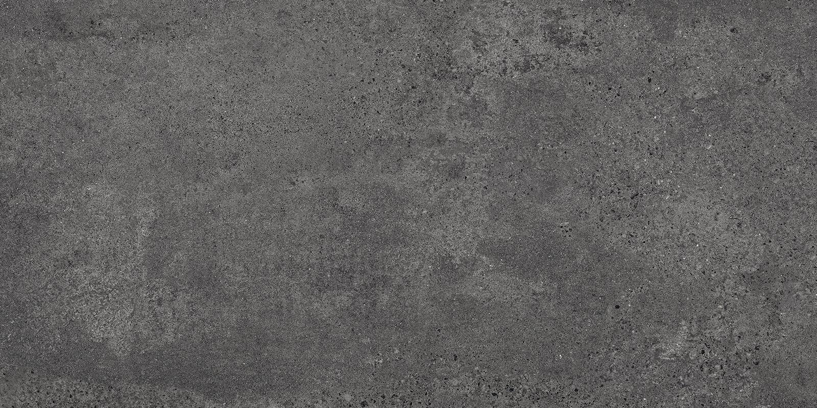 Керамогранит Provenza Re-Play Concrete Recupero Anthracite EK74, цвет чёрный, поверхность матовая, прямоугольник, 600x1200