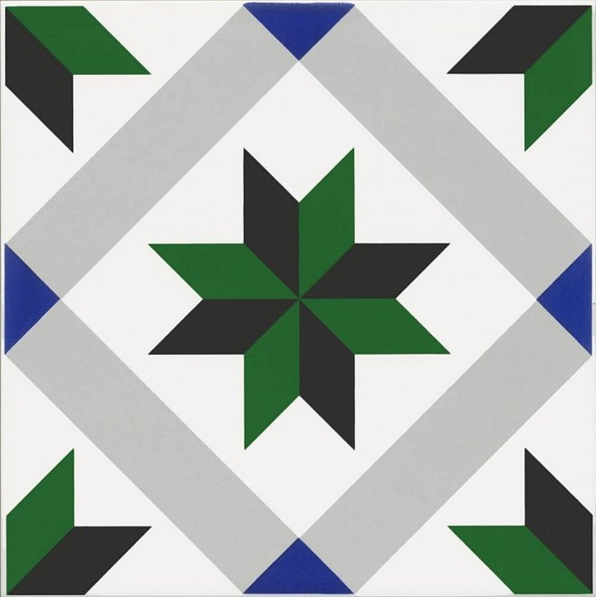 Декоративные элементы Kerama Marazzi Декор Ателье NT\A243\5009, цвет разноцветный, поверхность матовая, квадрат, 200x200