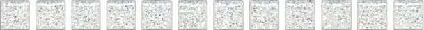 Бордюры Kerama Marazzi Карандаш Бисер белый серебро POF001, цвет белый, поверхность лаппатированная, прямоугольник, 14x200