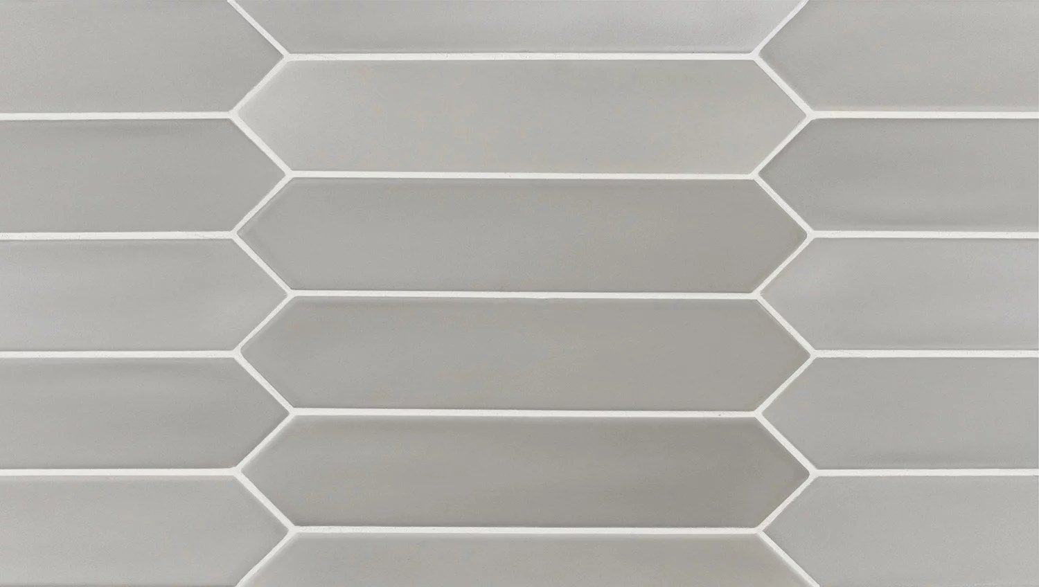 Керамическая плитка Equipe Lanse Gray 27482, цвет серый, поверхность матовая, шестиугольник, 50x250