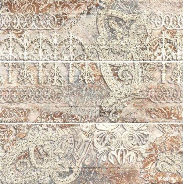 Декоративные элементы Aparici Carpet Decor A-B-C Hill Mat, цвет серый, поверхность матовая, прямоугольник, 251x756