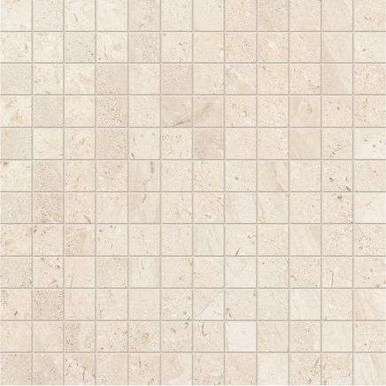 Мозаика Supergres Gotha Quartz Mosaico Lux QLMS, цвет бежевый, поверхность лаппатированная, квадрат, 295x295