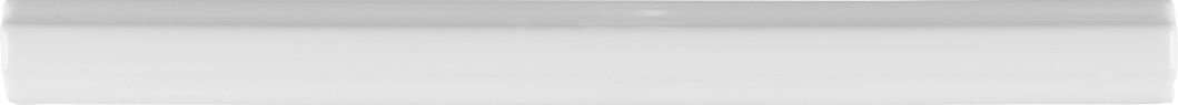 Бордюры Adex ADRI5008 Listelo Lido White, цвет белый, поверхность глянцевая, прямоугольник, 17x200